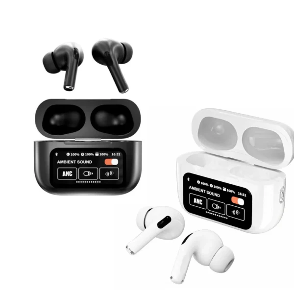 Original A9 Pro Airpods Anc/enc Touch Screen Wireless Earbuds | A9 Airpods Pro | Best Quality Airpods